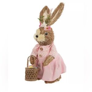 🌸 NEW Hobby Lobby Easter Bunny With Egg Basket.
